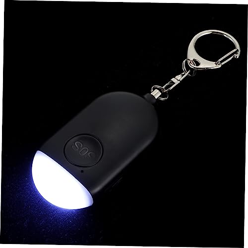 jojofuny 1 Satz Anti-Wolf-Alarm Schlüsselhalter Led-Taschenlampe Wiederaufladbar Mini-taschenlampen Für Frauen Beleuchtet Persönlicher Schlüsselbundalarm Geldbörsen-selbstverteidigungsalarm von jojofuny