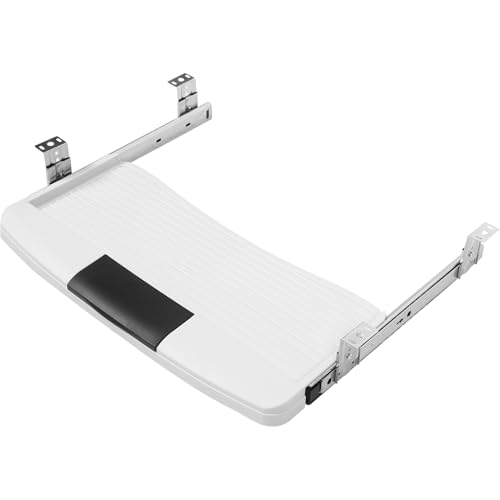 jojofuny 1 Satz Computer-tastaturständer Ständer Für Monitore Verstellbarer Laptopständer Unter Schreibtischschublade Plattform Ergonomisch Halter Gel Tastaturarm Kabel Pp-Kunststoff von jojofuny