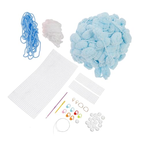 jojofuny 1 Satz DIY Handtaschen Materialset Handgefertigtes Zubehör für Geometrische Umhängetaschen Basteln Himmelblau für Anfänger und Bastel Enthusiasten jojofuny 1 Satz DIY Handtaschen Materialset Handgefertigtes Zubehör für Geometrische Umhängetaschen Basteln Himmelblau für Anfänger und Bastel Enthusiasten von jojofuny