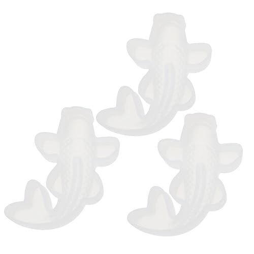 jojofuny 1 Satz Diy Silikonform Karpfenform Für Backen Und Schmuckherstellung Wiederverwendbare Fischform Für Kreative Projekte Und 3 Stück von jojofuny