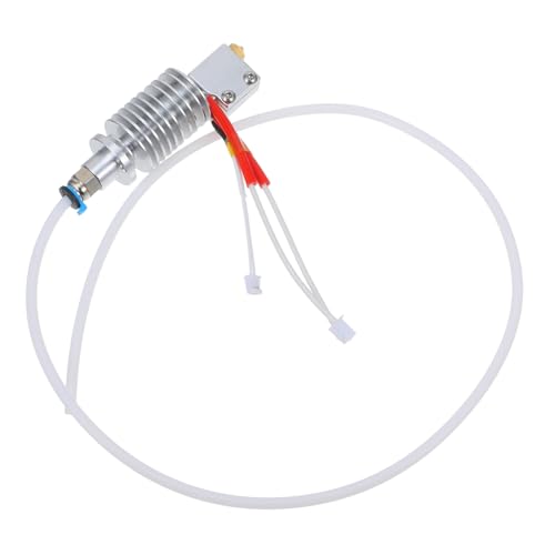 jojofuny 3D-druckerdüsenzubehör Extruderdüsensatz Mit Kabel Druckerextruderanschluss Für V5-kompatibel von jojofuny