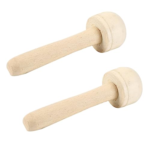 jojofuny 1 Satz Holz Roller Für Papierdruck DIY Kunstwerkzeug Für Drucken Mit Ergonomischer Griff Langlebig Und Benutzerfreundlich Für Drucktechniken 2 Stück von jojofuny