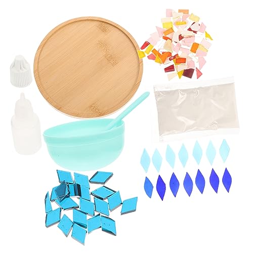 jojofuny DIY Tasse Pad Tischdeko Material Handgefertigt Untersetzer Bastelset DIY Zubehör Tischset Untersetzermaterial von jojofuny
