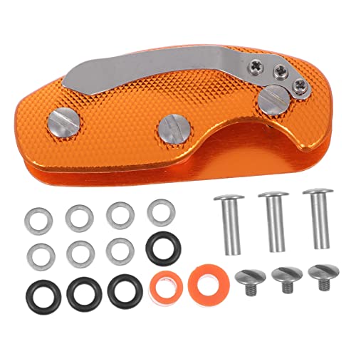 jojofuny 1 Satz Outdoor Aluminium Schlüsselhalter Clip Praktischer Einzelöffnung Schlüsselorganizer für Unterwegs für Verschiedene Schlüsselarten Orange jojofuny 1 Satz Outdoor Aluminium Schlüsselhalter Clip Praktischer Einzelöffnung Schlüsselorganizer für Unterwegs für Verschiedene Schlüsselarten Orange von jojofuny