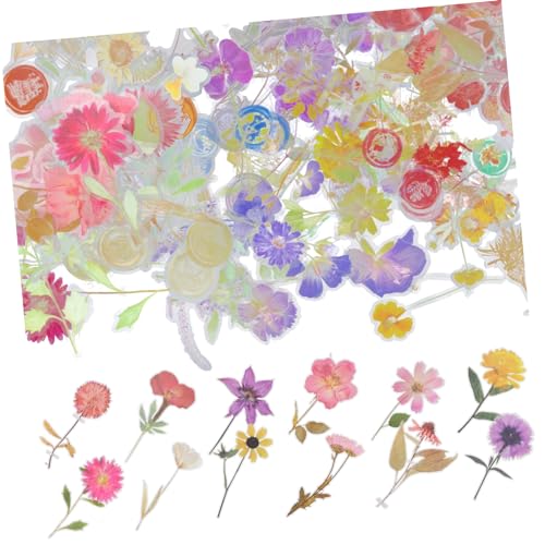 jojofuny 1 Satz Pack Dekorative Aufkleber Mit Getrockneten Blumenmustern Diy Scrapbooking Sticker Für Tagebuch Kunsthandwerk Und Persönliche Gestaltung Bastelprojekte Und 6er-packungen jojofuny 1 Satz Pack Dekorative Aufkleber Mit Getrockneten Blumenmustern Diy Scrapbooking Sticker Für Tagebuch Kunsthandwerk Und Persönliche Gestaltung Bastelprojekte Und 6er-packungen von jojofuny