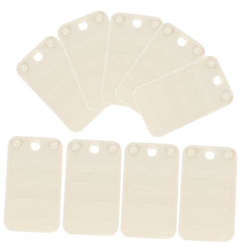 jojofuny 1 Satz Plastikmatte Nivellierpads Abdeckung Heimwerker-nivellierer Rand Fußmatte Erdungsmatte Möbel Tischauflage Multifunktionale Unterlegscheiben Für Möbel Plastik Pp Weiß 30st von jojofuny