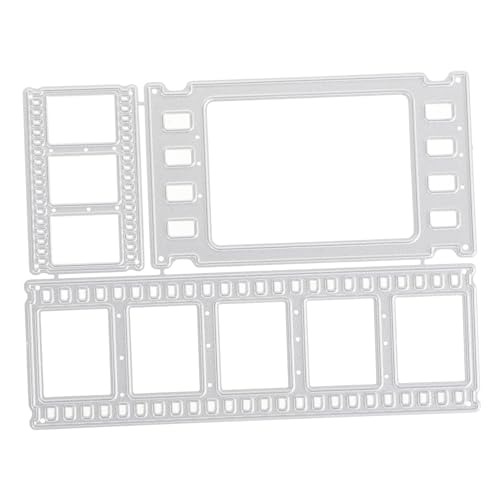 jojofuny 1 Satz Präge Messer Form Kartenschablonen Cutter gestanzt Scrapbooking Schnitt stirbt Papier Schneidwerkzeug sterben Stanzteile aus Metall Rostfreier Stahl Silver von jojofuny