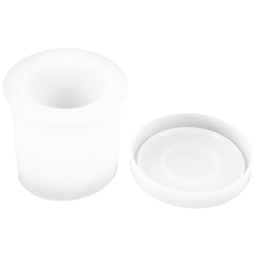 jojofuny Silikonform für Pflanzgefäße mit Untertasse Selbstgemacht Blumentopf Form für Sukkulenten Wiederverwendbare Gießform für Kreative Gartenprojekte von jojofuny