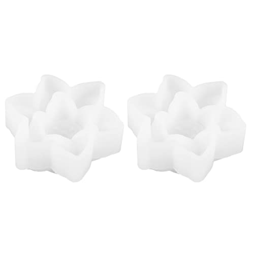 jojofuny 1 Satz Silikonform Lotusblüte Teilig Diy Gießform Für Epoxidharz Tischdekoration Waschbar Und Wiederverwendbar Form Für Handwerksprojekte Und Bastelarbeiten 2 Stück jojofuny 1 Satz Silikonform Lotusblüte Teilig Diy Gießform Für Epoxidharz Tischdekoration Waschbar Und Wiederverwendbar Form Für Handwerksprojekte Und Bastelarbeiten 2 Stück von jojofuny