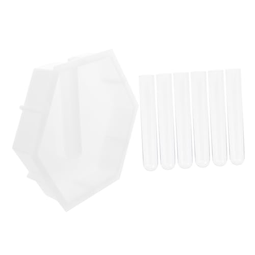 jojofuny 1 Satz Silikonform für Vasen Teiliges mit Sechseckigem Design für Diy Arrangements Einfach zu Reinigen Lebensmittelechtem Silikon für Bastelprojekte jojofuny 1 Satz Silikonform für Vasen Teiliges mit Sechseckigem Design für Diy Arrangements Einfach zu Reinigen Lebensmittelechtem Silikon für Bastelprojekte von jojofuny