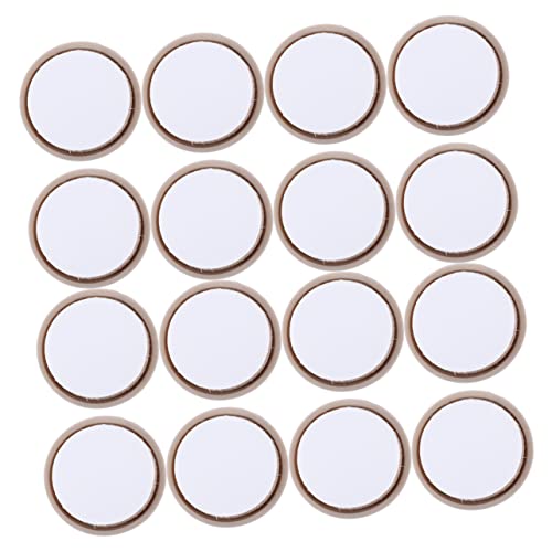 jojofuny 1 Satz Skid-Pads Schlagkleber Stuhlbein-bodenschoner Tür Stoßleiste Nicht-möbelgreifer Floor Protector Fußbodenschutzmatte Tischgleiter Gleitpads Für Möbel Plastik Light Grey 20st von jojofuny