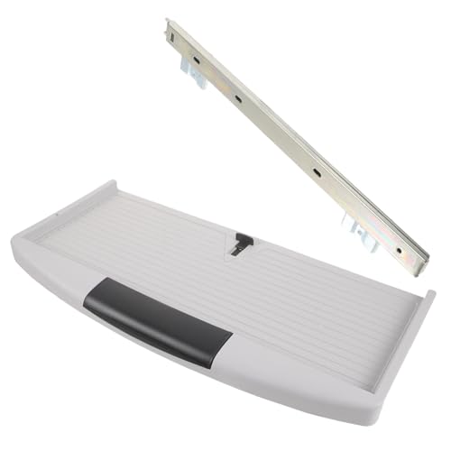 jojofuny 1 Satz Tastaturablage Unter Dem Schreibtisch Verschiebbar Tablett Schreibtisch Mit Einstellbar Tastatur-pad Unter Der Schreibtischschublade Monitorständer Apple-Tastatur Abs jojofuny 1 Satz Tastaturablage Unter Dem Schreibtisch Verschiebbar Tablett Schreibtisch Mit Einstellbar Tastatur-pad Unter Der Schreibtischschublade Monitorständer Apple-Tastatur Abs von jojofuny