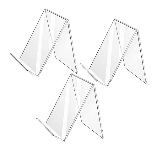 jojofuny 1 Satz Transparente Acryl Buchständer Buchhalter Für Schreibtisch Einfache Aufbewahrung Und Präsentation Von Büchern Und Alben Ordentliche Und Stilvolle Tischorganisation 3 Stück jojofuny 1 Satz Transparente Acryl Buchständer Buchhalter Für Schreibtisch Einfache Aufbewahrung Und Präsentation Von Büchern Und Alben Ordentliche Und Stilvolle Tischorganisation 3 Stück von jojofuny