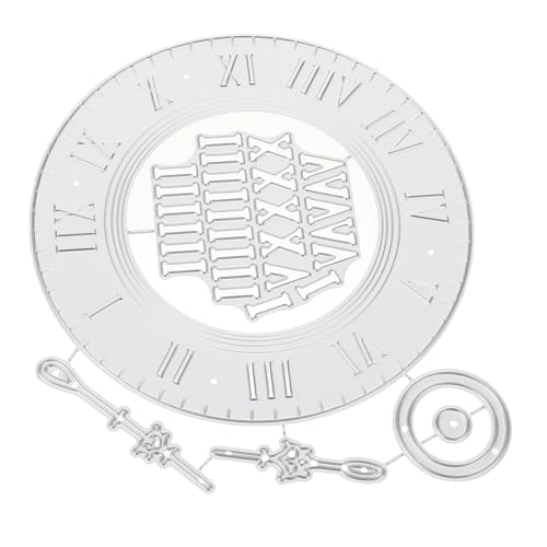 jojofuny 1 Set Stanzformen Banner Stanzformen Für Die Kartenherstellung Scrapbook Stanzformen Für Die Kartenherstellung Formen Uhr Stanzformen Für Die Kartenherstellung von jojofuny