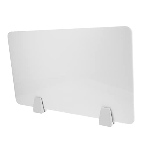 jojofuny 1 Stück Büro Trennwand aus Acryl Praktische Tischpartition für Datenschutz und Konzentration Installieren Weißes Design für Schreibtische und Arbeitsstationen jojofuny 1 Stück Büro Trennwand aus Acryl Praktische Tischpartition für Datenschutz und Konzentration Installieren Weißes Design für Schreibtische und Arbeitsstationen von jojofuny