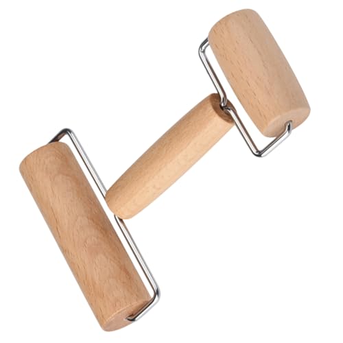jojofuny 1 Stück Doppelköpfiger Holz Roller für Strassmalerei DIY Werkzeug zur Drucktechnik für Kreative Bastelprojekte Geeignet für Verschiedene Oberflächen und Tonbearbeitung jojofuny 1 Stück Doppelköpfiger Holz Roller für Strassmalerei DIY Werkzeug zur Drucktechnik für Kreative Bastelprojekte Geeignet für Verschiedene Oberflächen und Tonbearbeitung von jojofuny