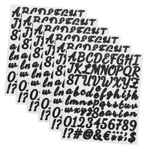 jojofuny 10 Blatt Handgeschriebene Blumenbuchstabenaufkleber Alphabet-Wandaufkleber bunt Aufkleber Buchstaben Scrapbooking-Buchstabenaufkleber Alphabet-Aufkleber PVC selbstklebend Schwarz jojofuny 10 Blatt Handgeschriebene Blumenbuchstabenaufkleber Alphabet-Wandaufkleber bunt Aufkleber Buchstaben Scrapbooking-Buchstabenaufkleber Alphabet-Aufkleber PVC selbstklebend Schwarz von jojofuny