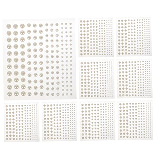 jojofuny 10 Blatt Perlenaufkleber Kunst Weiß Nagel Für Handwerk Klebstoff Gesicht Uv Basteln Polieren Wohnung Edhäsive Edelsteine Selbstklebende Perlensticker Klebeperlen Beige Acryl jojofuny 10 Blatt Perlenaufkleber Kunst Weiß Nagel Für Handwerk Klebstoff Gesicht Uv Basteln Polieren Wohnung Edhäsive Edelsteine Selbstklebende Perlensticker Klebeperlen Beige Acryl von jojofuny