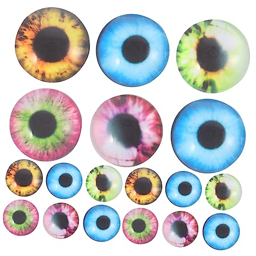 jojofuny 10 Paar Augenbälle Partypuppe Augapfelförmiges Klares Rundes Bastelset Für Kontaktlinsen Mit Bösem Blick Edelstein Patches Glas jojofuny 10 Paar Augenbälle Partypuppe Augapfelförmiges Klares Rundes Bastelset Für Kontaktlinsen Mit Bösem Blick Edelstein Patches Glas von jojofuny