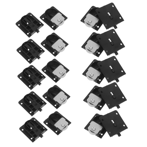 jojofuny 10 Paare Schiebetürrollen Ersatzset Robuste Nylon Schrank Kleiderschranktüren Möbelgleiter mit Einfachem Einbau Kratzschützend Langlebig Kompatibel mit Schiebetürbeschlägen jojofuny 10 Paare Schiebetürrollen Ersatzset Robuste Nylon Schrank Kleiderschranktüren Möbelgleiter mit Einfachem Einbau Kratzschützend Langlebig Kompatibel mit Schiebetürbeschlägen von jojofuny