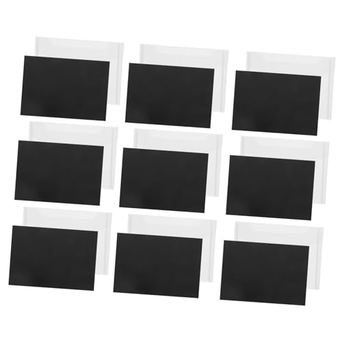 jojofuny 10 Sätze Schimmelpilzbeutel magnetische Organisatoren Stempelspeicherpakete Umschläge Magnete für Bastelarbeiten Tasche für Stanzformen Organisatoren Datei Weicher Magnet aus Gummi von jojofuny