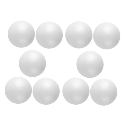 jojofuny 10 Stück Bastelschaumkugel Kugeln dekorative Kugeln DIY Glatte Schaumkugeln Weihnachtsschmuck Schaumkugeln Runde basteln DIY -Crafting- Weiß jojofuny 10 Stück Bastelschaumkugel Kugeln dekorative Kugeln DIY Glatte Schaumkugeln Weihnachtsschmuck Schaumkugeln Runde basteln DIY -Crafting- Weiß von jojofuny