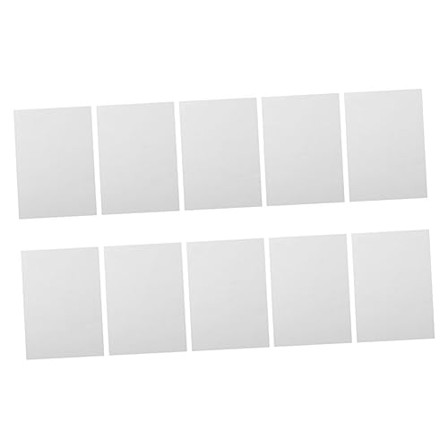 jojofuny 10stücke Aluminium Legierung Sublimation Rohlinge Sublimationsmetallblätter Für Fotorahmen Und Wandplakate von jojofuny