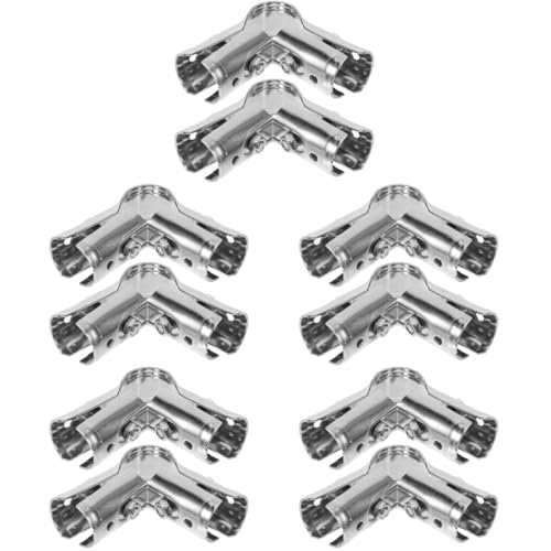 jojofuny 10 Stück Fitting Rohrverbinder Rohrverbindungsschellen Rohrschellen Für Holzbearbeitung Gewächshaus Rohrschellen Rohrschellen Gewächshaus Rohradapter Rohradapter Edelstahl von jojofuny
