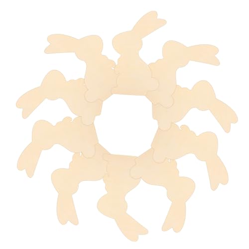 jojofuny 10 Stück Kaninchenförmige Holzspäne Häschenrohlinge Kleines Häschenornament Ausschnitte Kaninchenausschnitt Handbemaltes Set Kaninchen Süßes Kaninchendekor jojofuny 10 Stück Kaninchenförmige Holzspäne Häschenrohlinge Kleines Häschenornament Ausschnitte Kaninchenausschnitt Handbemaltes Set Kaninchen Süßes Kaninchendekor von jojofuny