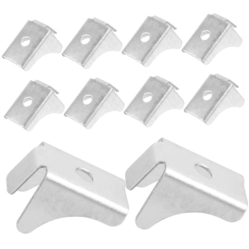 jojofuny 10 Stück Regalclips für Metallschränke Robuste Regalstützen für Küchenregale Aktenschränke und Bücherregale Langlebigem Gefertigt Leicht zu Installieren jojofuny 10 Stück Regalclips für Metallschränke Robuste Regalstützen für Küchenregale Aktenschränke und Bücherregale Langlebigem Gefertigt Leicht zu Installieren von jojofuny