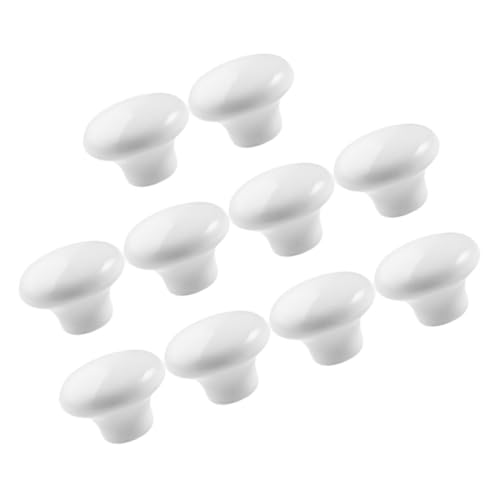 jojofuny 10 Stück Runde Keramik Möbelknöpfe Weiß Schrankgriffe für Kommode Kleiderschrank Robust Elegant Chic Zierknöpfe Kompakt Vielseitig für Möbelzubehör jojofuny 10 Stück Runde Keramik Möbelknöpfe Weiß Schrankgriffe für Kommode Kleiderschrank Robust Elegant Chic Zierknöpfe Kompakt Vielseitig für Möbelzubehör von jojofuny