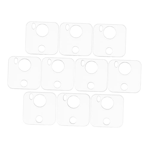 jojofuny 10stücke Acryl Winder Für Stickgarn Transparente Organizer Für Näharbeiten Faden Und Spulenaufbewahrung Verhindert Verwirrung Kompakt Und Tragbar von jojofuny