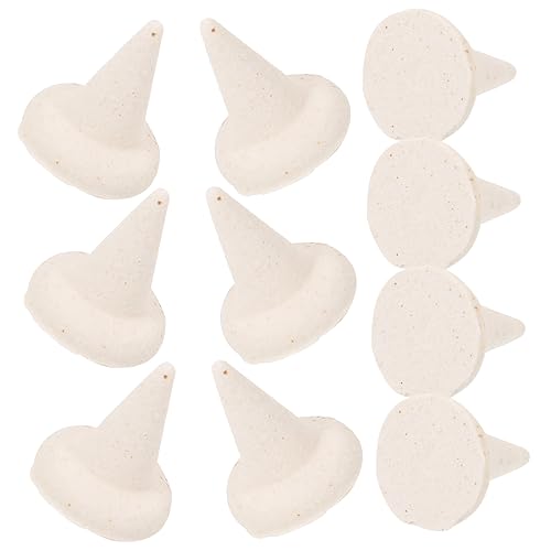 jojofuny 10 Stück Teiliges Feuerfester Keramikstütznägel für Töpferofen Brennofen DIY Töpferbedarf Kleine Praktische Tonnagel Ofenunterstützung für Glasurbrand und Brennofen Zuhause von jojofuny