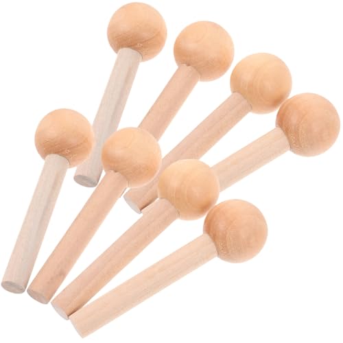 jojofuny 10 Stück Teiliges Holzrundstäbe aus Buchenholz Stabile Pegboard Holz haken Glatte Oberfläche Geeignet als Zubehör für Lochwand für DIY projekte und Werkstattorganisation jojofuny 10 Stück Teiliges Holzrundstäbe aus Buchenholz Stabile Pegboard Holz haken Glatte Oberfläche Geeignet als Zubehör für Lochwand für DIY projekte und Werkstattorganisation von jojofuny