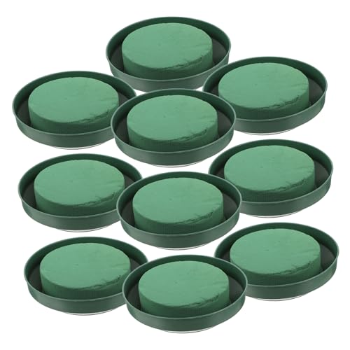 jojofuny 10 Stück Teiliges Rundblumenarrangementschalen Blumensteckmasse Praktische Wasserspeichernde Blumenschalen für Hochzeiten Feiern und Heimdekorationen jojofuny 10 Stück Teiliges Rundblumenarrangementschalen Blumensteckmasse Praktische Wasserspeichernde Blumenschalen für Hochzeiten Feiern und Heimdekorationen von jojofuny