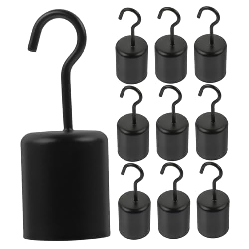 jojofuny 10 Stück Teiliges Vintage Metallhaken Schwarz bis Belastbar für Hängeleuchten Kronleuchter Outdoor Deko Einfach zu Montieren Geeignet für Hanfseil und Pendelleuchten jojofuny 10 Stück Teiliges Vintage Metallhaken Schwarz bis Belastbar für Hängeleuchten Kronleuchter Outdoor Deko Einfach zu Montieren Geeignet für Hanfseil und Pendelleuchten von jojofuny