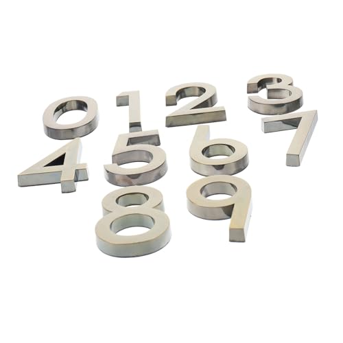 jojofuny 10 Stück Teiliges Zahlenaufkleber aus Kunststoff Selbstklebend Wasserfest und Kältebeständig für Hotelzimmertüren Hausnummern und Briefkästen Robustes Design Einfache Montage jojofuny 10 Stück Teiliges Zahlenaufkleber aus Kunststoff Selbstklebend Wasserfest und Kältebeständig für Hotelzimmertüren Hausnummern und Briefkästen Robustes Design Einfache Montage von jojofuny