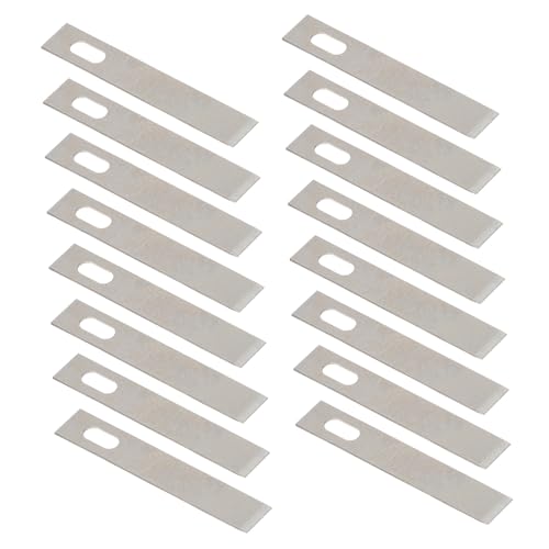 jojofuny 100 Stück Bleistiftspitzerklingen Scrapbooking Werkzeugklingen Ersatzklingen Für Bastelschneider Bastel Schneidewerkzeuge Scrapbooking Schneidewerkzeuge Universalklingen 60# jojofuny 100 Stück Bleistiftspitzerklingen Scrapbooking Werkzeugklingen Ersatzklingen Für Bastelschneider Bastel Schneidewerkzeuge Scrapbooking Schneidewerkzeuge Universalklingen 60# von jojofuny