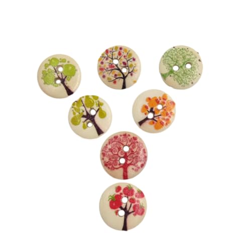 jojofuny 100 Stück Holzknöpfe mit Obst und Gemüsemotiv Natürliche Holzknöpfe zum Nähen Basteln Scrapbooking und DIY Handarbeiten Langlebig und Wasserfest für Kleidung und Strickjacken jojofuny 100 Stück Holzknöpfe mit Obst und Gemüsemotiv Natürliche Holzknöpfe zum Nähen Basteln Scrapbooking und DIY Handarbeiten Langlebig und Wasserfest für Kleidung und Strickjacken von jojofuny