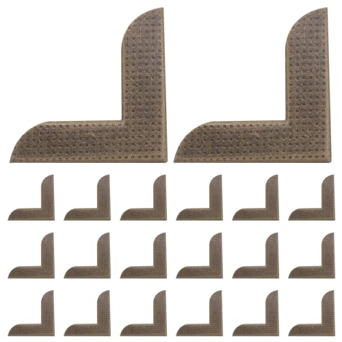 jojofuny 100 Stück Metall-Eckenschutz für Bücher – Eckenschutz für Scrapbooks, Bastelarbeiten, Fotoalben, Tagebücher, Notizbücher und Kartonkantenreparatur jojofuny 100 Stück Metall-Eckenschutz für Bücher – Eckenschutz für Scrapbooks, Bastelarbeiten, Fotoalben, Tagebücher, Notizbücher und Kartonkantenreparatur von jojofuny