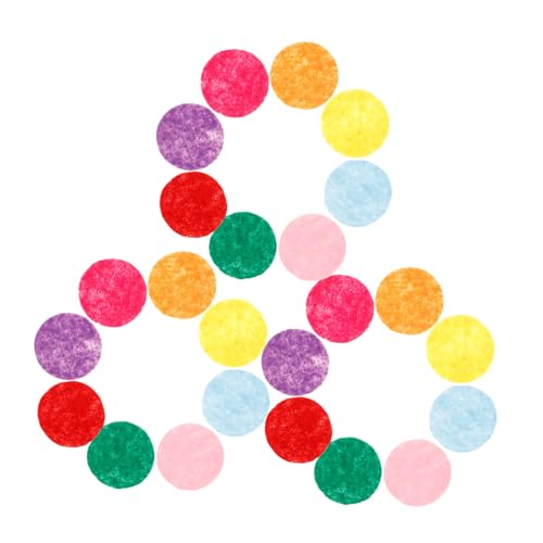 jojofuny 100 Stück Non Woven Filz Kreise Bastelmaterial für DIY Projekte Gemischte Farben Vorgefertigte Filzunterlagen für Kreative Handarbeiten und Nähbedarf jojofuny 100 Stück Non Woven Filz Kreise Bastelmaterial für DIY Projekte Gemischte Farben Vorgefertigte Filzunterlagen für Kreative Handarbeiten und Nähbedarf von jojofuny