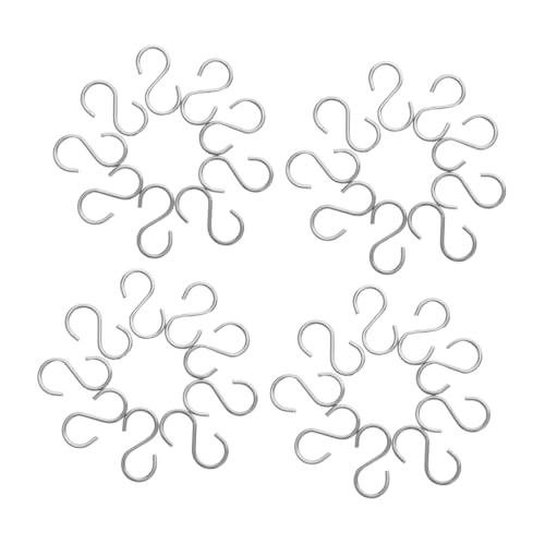 jojofuny 100 Stück S-förmige Hitzebeständige Keramik-ofenhaken für Schmuckherstellung Temperaturbeständige Brennhaken Robuste Aufhängehaken für Keramik Glasfusing Töpferzubehör von jojofuny