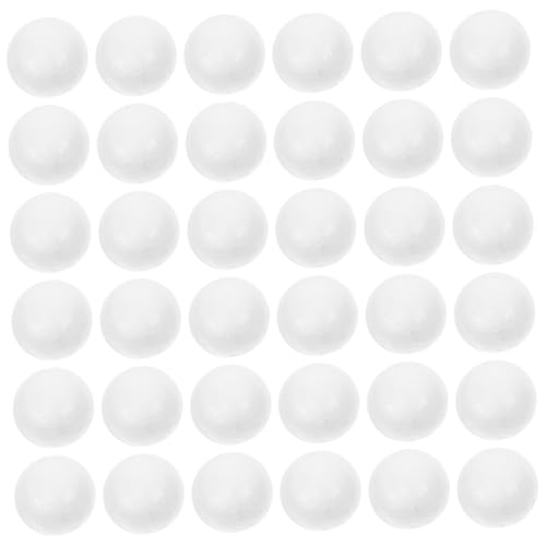 jojofuny 100 Stück Schaumstoffkugeln Weiß Hochdichte Glatte Styropor Bälle zum Bemalen Basteln Dekorieren für DIY Hochzeiten Feiertage Schulprojekte Kunstbedarf jojofuny 100 Stück Schaumstoffkugeln Weiß Hochdichte Glatte Styropor Bälle zum Bemalen Basteln Dekorieren für DIY Hochzeiten Feiertage Schulprojekte Kunstbedarf von jojofuny