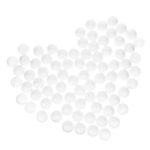 jojofuny 100 Stück Styroporkugeln Solide Polystyrenbälle für Basteln DIY Hochzeitsdekoration Festlichkeiten für Kreative Projekte Bemalbar und Anpassbar jojofuny 100 Stück Styroporkugeln Solide Polystyrenbälle für Basteln DIY Hochzeitsdekoration Festlichkeiten für Kreative Projekte Bemalbar und Anpassbar von jojofuny