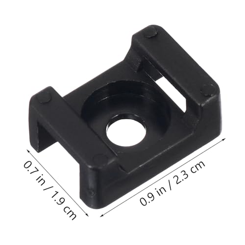 jojofuny 100 Stück Teiliges Kabelbinder basis Selbstklebende Kabelhalter mit Pferdesattelform Robuste Kabelbefestigung für Tv Computer USB kabel für Büro Haushalt Schule Platzsparend und jojofuny 100 Stück Teiliges Kabelbinder basis Selbstklebende Kabelhalter mit Pferdesattelform Robuste Kabelbefestigung für Tv Computer USB kabel für Büro Haushalt Schule Platzsparend und von jojofuny