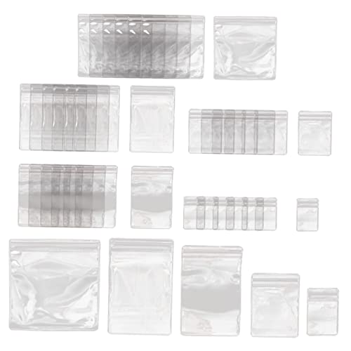 jojofuny 100 Stück Teiliges Wiederverschließbare Transparente Schmuckbeutel aus Robustem PVC Kleine Aufbewahrungstaschen für Ohrringe Ringe Perlen Vielseitig für Reise und Alltag jojofuny 100 Stück Teiliges Wiederverschließbare Transparente Schmuckbeutel aus Robustem PVC Kleine Aufbewahrungstaschen für Ohrringe Ringe Perlen Vielseitig für Reise und Alltag von jojofuny