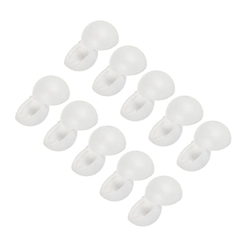 jojofuny 10Stücke DIY Schaumkugeln für Hochzeit und Dekoration Vielseitige Schaumbälle für Bastelprojekte Leicht zu Gestalten für Feste und Gartenarrangements von jojofuny