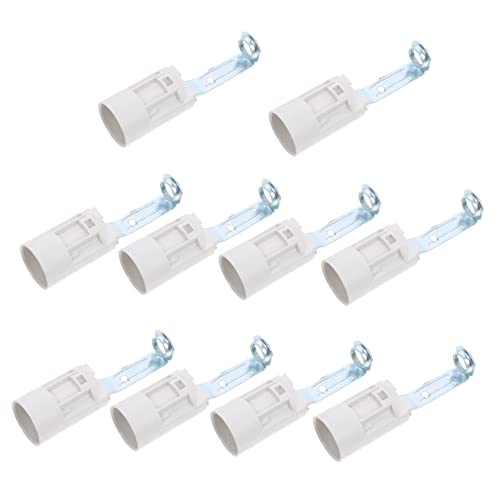 jojofuny 10Stücke Kerzenlampenfassung mit Candelabra Basis Stabil und Langlebig für DIY Leuchten Wohnräumen Bars und Sicherer Halt jojofuny 10Stücke Kerzenlampenfassung mit Candelabra Basis Stabil und Langlebig für DIY Leuchten Wohnräumen Bars und Sicherer Halt von jojofuny