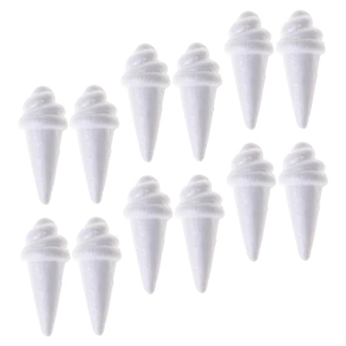 jojofuny 12 Stück Eismodell verkleidung dekoringe ziernieten DIY Kit Schaum selber Machen Eisformen Fälschung Schaumformen gefälschte Eiscreme-Requisiten Party- -Modelle Weiß jojofuny 12 Stück Eismodell verkleidung dekoringe ziernieten DIY Kit Schaum selber Machen Eisformen Fälschung Schaumformen gefälschte Eiscreme-Requisiten Party- -Modelle Weiß von jojofuny