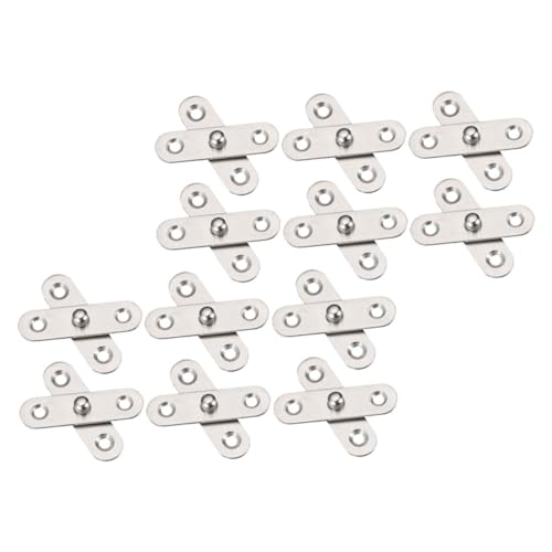 jojofuny 12 Stück Teiliges Drehbare Edelstahl Türscharniere Verdeckte Scharniere mit Oberem und Unterem Befestigungspunkt Vielseitig für Türen und Fenster Einfache Montage Robust und jojofuny 12 Stück Teiliges Drehbare Edelstahl Türscharniere Verdeckte Scharniere mit Oberem und Unterem Befestigungspunkt Vielseitig für Türen und Fenster Einfache Montage Robust und von jojofuny